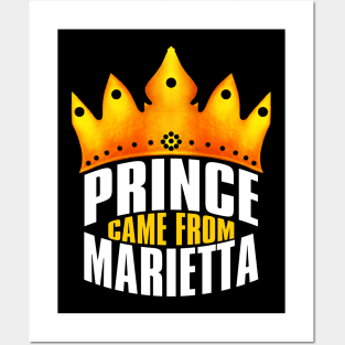 Prince Came From Marietta Georgia, Marietta Georgia Posters and Art